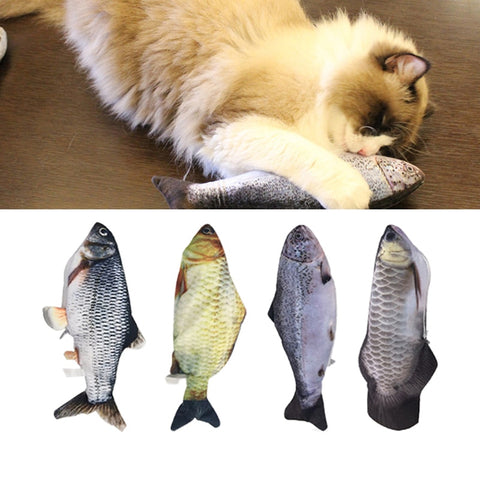 Image of Moving Floppy Fish Cats Toy