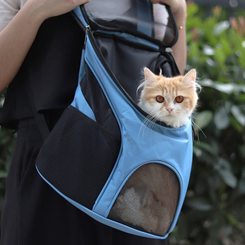 Image of Dog and Cat Backpack - Breathable Travel Carrying Bag